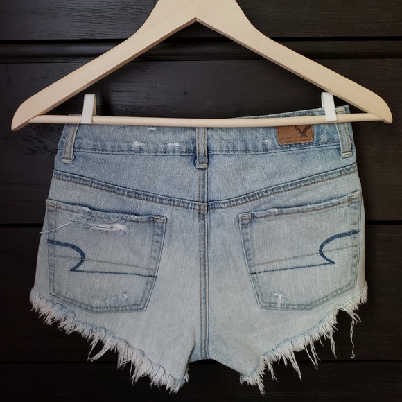 AE HIGH-WAISTED FESTIVAL DENIM SHORT - Picture 3 of 8